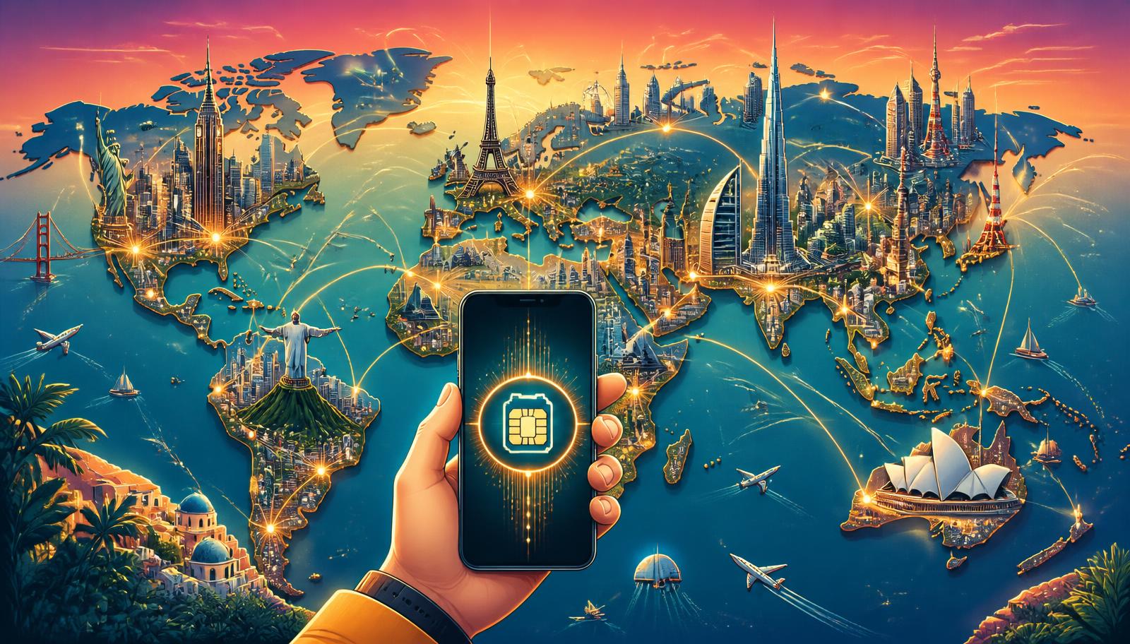 We now have 100 city eSIM guides - here they all are