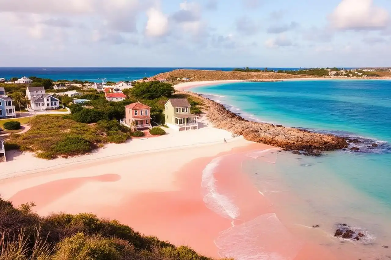 eSIM Bermuda activation, scenic view of Hamilton and iconic landmarks