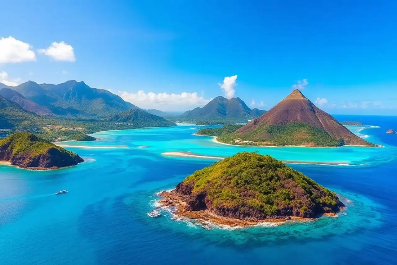 eSIM Saint Vincent & the Grenadines activation, scenic view of Kingstown and iconic landmarks